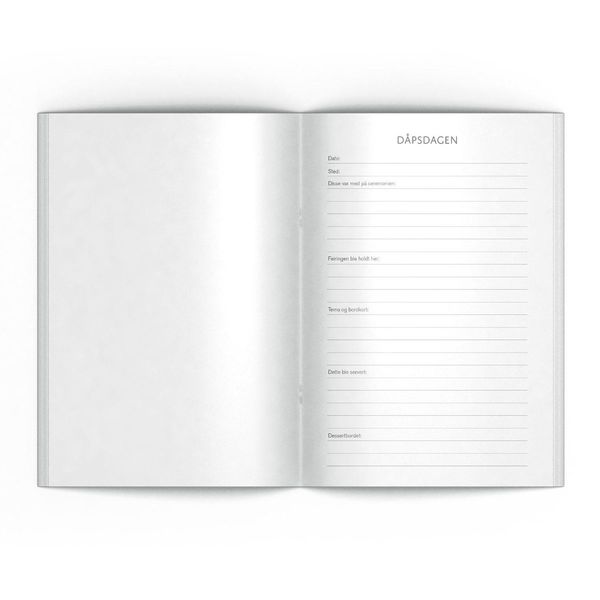 Gjestebok - Min dåpsdag