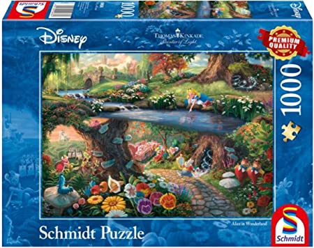 Schmidt puslespel 1000 Disney Alice in Wonderland  