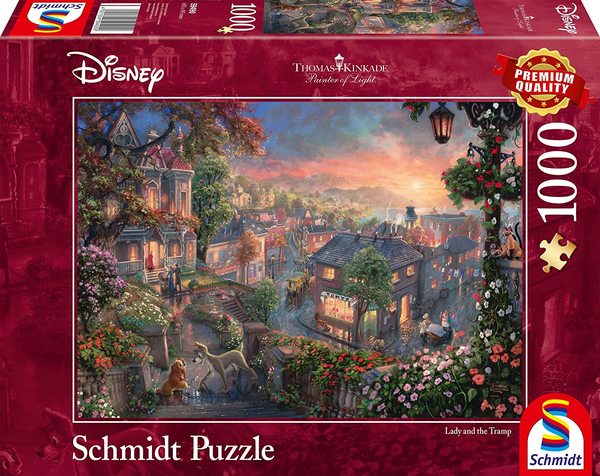Schmidt puslespel 1000 Lady and the tramp