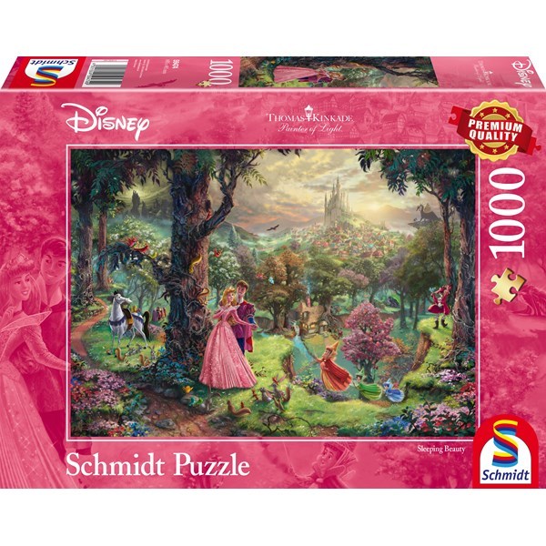 Schmidt puslespel 1000 Disney Sleeping Beauty 