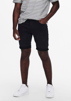Ply life reg shorts Svart - Only and sons