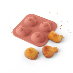 MB - Kakeform i silikon, Figurer til matboksen