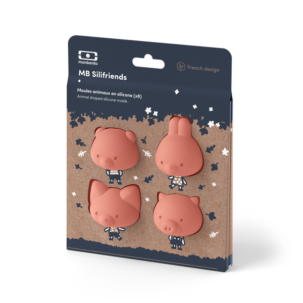 MB - Kakeform i silikon, Figurer til matboksen