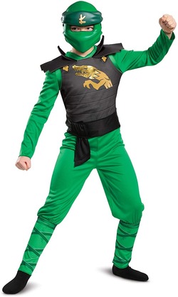 Kostyme Ninjago Lloyd Lloyd - grøn - Ninjago