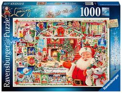 Ravensburger puslespel 1000 Julen kommer 1000 bitar - 100kr