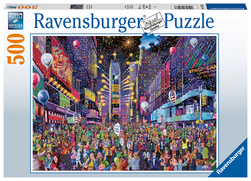 Ravensburger puslespel 500 Nyttår på Times Square 500 bitar - 100kr