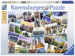 Ravensburger puslespel 5000 New York 5000 bitar - Salg