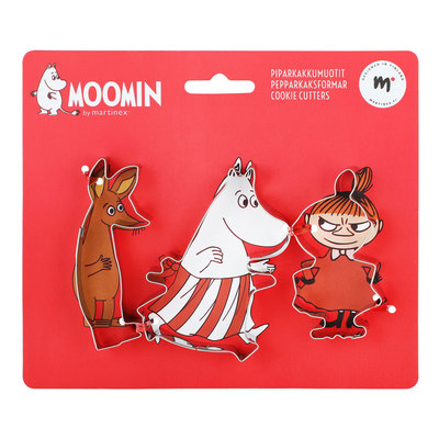 Mummi Pepperkakeformer Sniff, Mummimamma og Lille My - Mummi / Moomin
