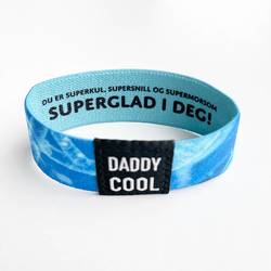 Daddycool - elastisk armbånd  blå - Happystar