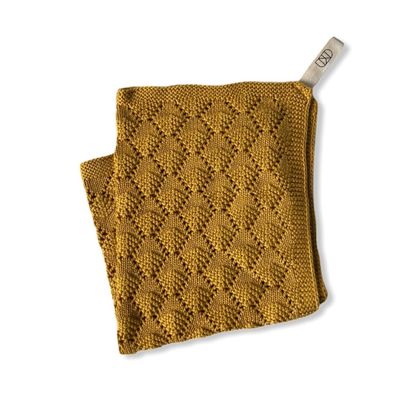 Miljøvennlig kjøkkenhåndkle - Hazelnut Mustard - UND Signature 