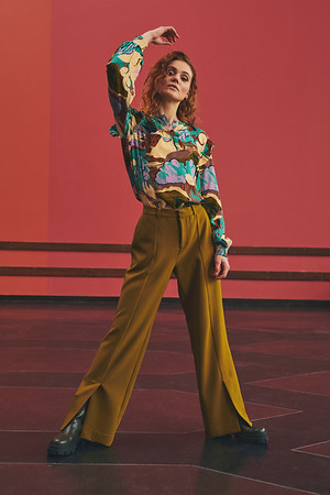 NU ANAMAY PANTS sennep - Numph