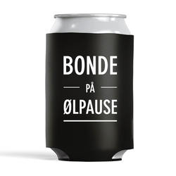 Bokskjøler Titler 'på ølpause' 10cm høyde Bonde på ølpause - Happystar