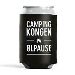 Bokskjøler Titler 'på ølpause' 10cm høyde Campingkongen på ølpause - Happystar