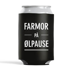 Bokskjøler Titler 'på ølpause' 10cm høyde Farmor på ølpause - Happystar