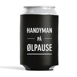 Bokskjøler Titler 'på ølpause' 10cm høyde Handyman på ølpause - Happystar