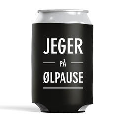 Bokskjøler Titler 'på ølpause' 10cm høyde Jeger på ølpause - Happystar