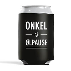 Bokskjøler Titler 'på ølpause' 10cm høyde Onkel på ølpause - Happystar