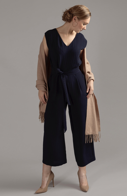 Molly Jo jumpsuit Marine Blå - Molly Jo