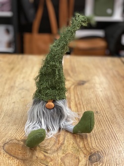 Grønn nisse 39cm  grønn - Uspesifisert