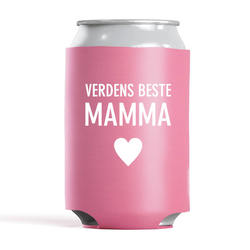 Bokskjøler Verdens beste mamma  rosa - Happystar