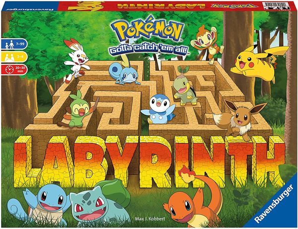 Pokemon labyrinth - brettspill