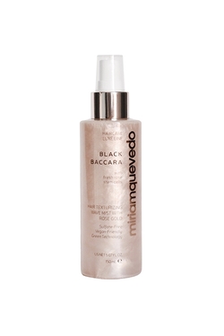 MIRIAM QUEVEDO BLACK BACCARA TEXTURIZING WAVE MIST WITH ROSE GOLD WAVE MIST - Miriam Quevedo