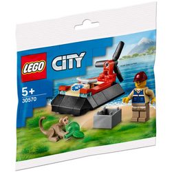 LEGO 30570 Dyreredningstjenestens luftputebåt 30570 - Lego city