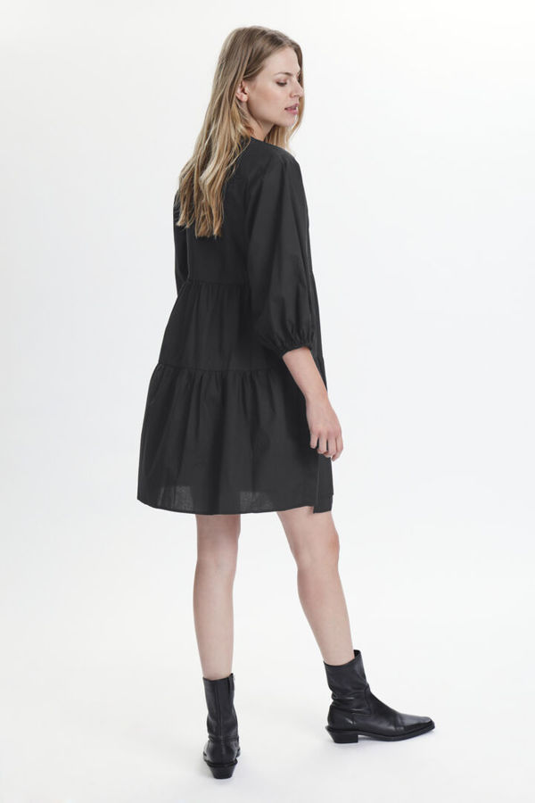 RUSHA WRAP DRESS