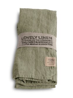 LIN SERVIETT avokado - Kardelen Lovely linen