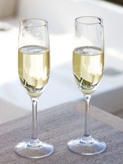 Champagne glass fra Marine Business. klar - Marine Business