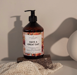 Hand soap - The gift label Have a great day - The Gift Label