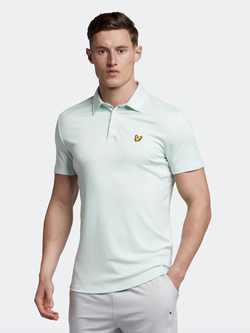 Plain Polo Shirt - Lyle and Scott Ice - Lyle & Scott
