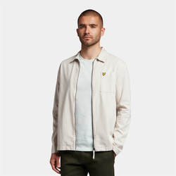 Wahed Twill Overshirt - Lyle and Scott Ligth Mist - Lyle & Scott