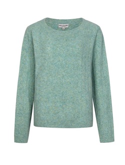 Elena alpaca sweater, sea green Sea green - Close to my heart