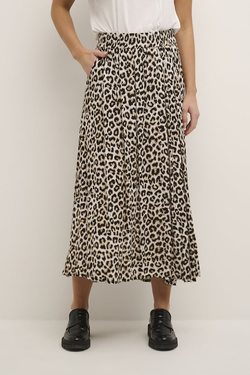 Vilia Amber skirt Leopard - Kaffe Clothing