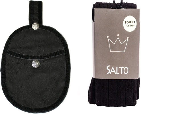 Veske og strømpebukse