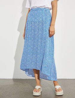 Tandra Skirt Haruna Blue Print - Mbym