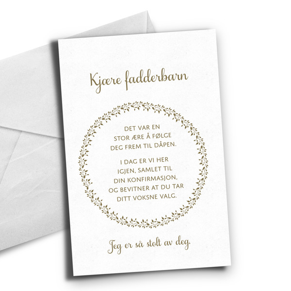Konfirmasjonskort
