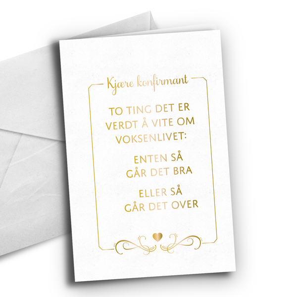 Konfirmasjonskort