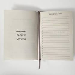 the Bucket List journal
