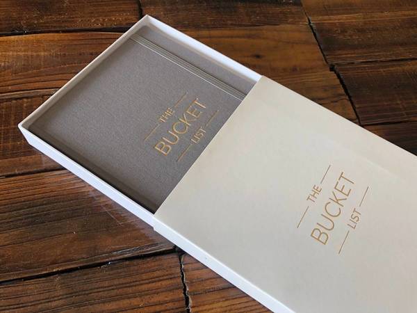 the Bucket List journal