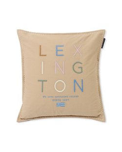 Lexington Love Different Organic Cotton Twill Pillow Cover som på bildet - Lexington