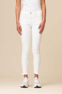 Alexa Jeans White