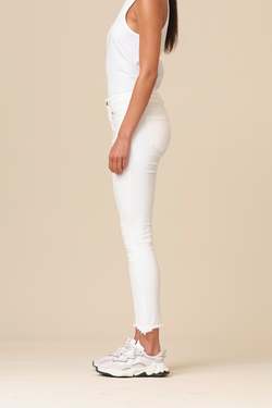 Alexa Jeans White Hvit - Ivy