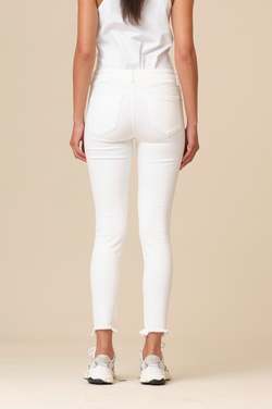 Alexa Jeans White