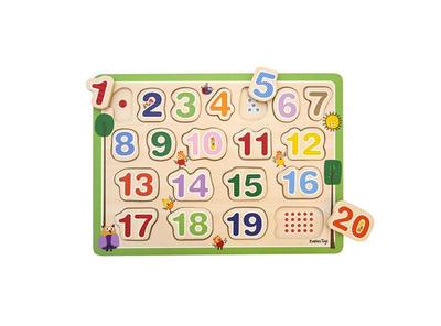 Wacky Wonders - Trepuslespill tall 1- 20 Tall pusle - Trepuslespill