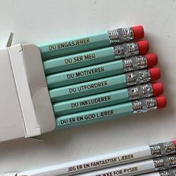 God lærer beskrivelse - Blyanter med tekst