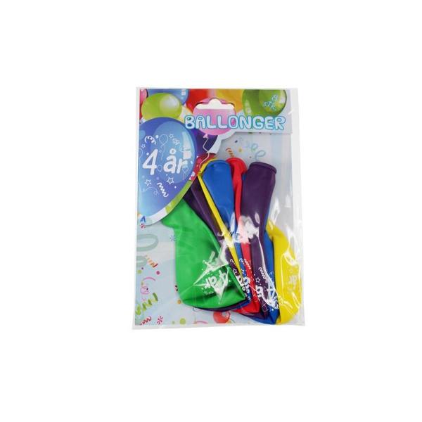 Ballongar 8pk 4år