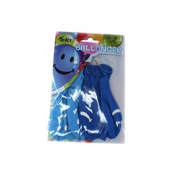 Ballongar 8pk Smiley blå smiley blå - Tinka