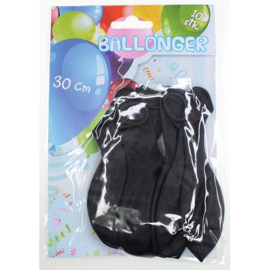 Ballongar 8pk Sort